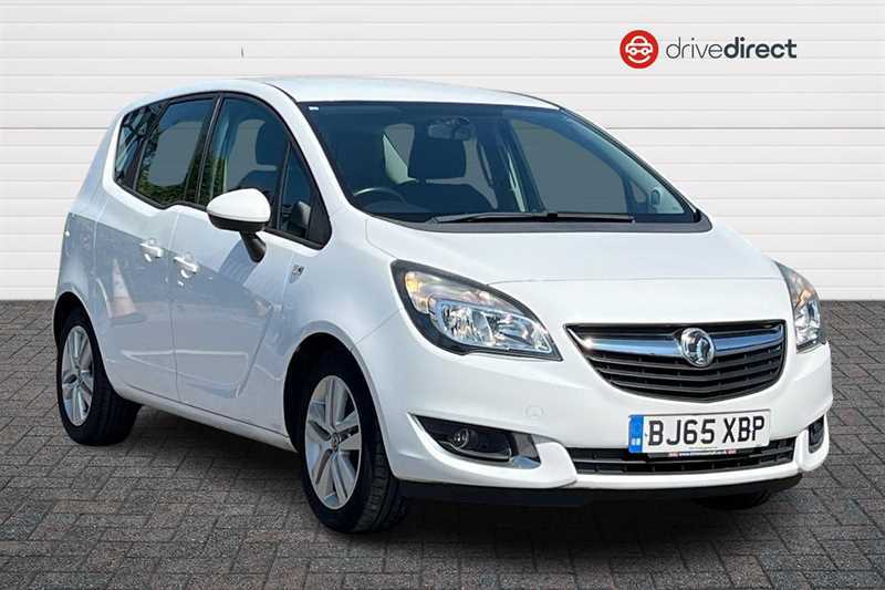 Vauxhall Meriva 1.4I Life Mpv Euro 6 100 Ps White