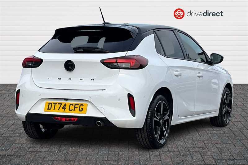 Vauxhall Corsa 1.2 Turbo Gs Hatchback Euro 6 S DT74CFG White #3