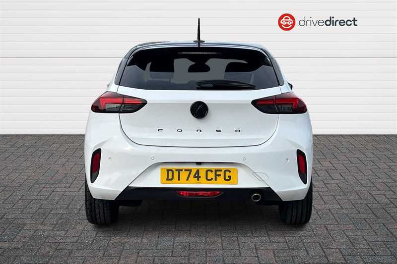 Vauxhall Corsa 1.2 Turbo Gs Hatchback Euro 6 S DT74CFG White #4