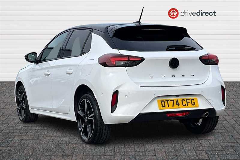 Vauxhall Corsa 1.2 Turbo Gs Hatchback Euro 6 S DT74CFG White #5