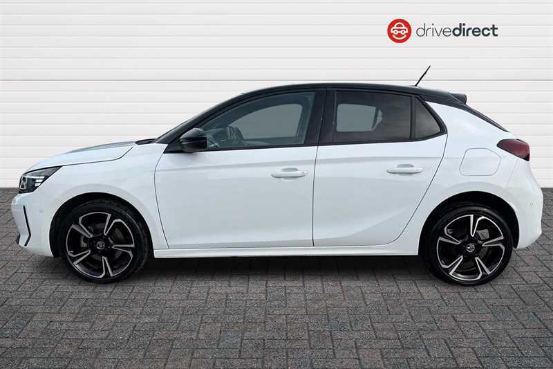 Vauxhall Corsa 1.2 Turbo Gs Hatchback Euro 6 S DT74CFG White #6