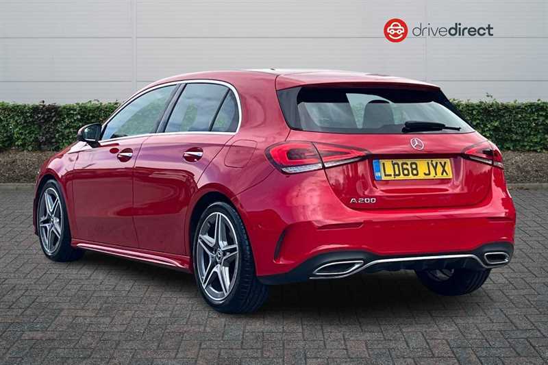 Mercedes-Benz A Class 1.3 A200 Amg Line Premium Hatchback 7 LD68JYX Red #5