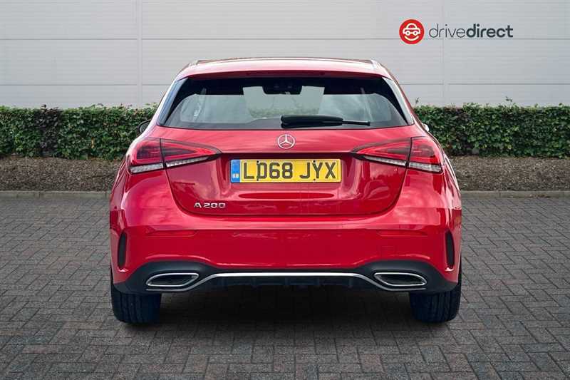 Mercedes-Benz A Class 1.3 A200 Amg Line Premium Hatchback 7 LD68JYX Red #4