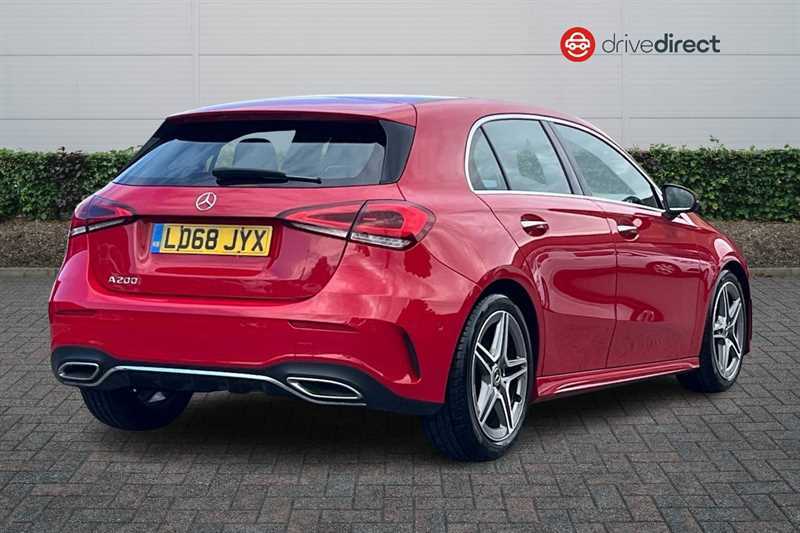 Mercedes-Benz A Class 1.3 A200 Amg Line Premium Hatchback 7 LD68JYX Red #3