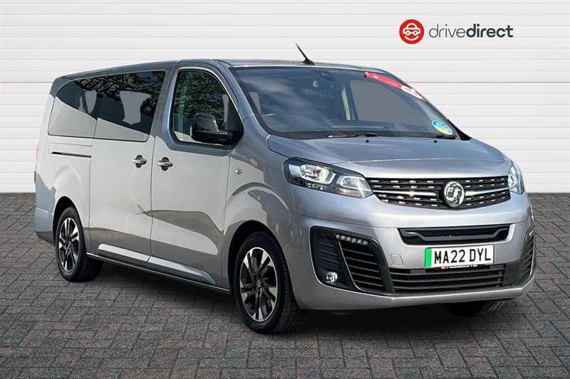 Vauxhall Vivaro 50Kwh Ultimate Mpv Lwb 8 Seat, Grey