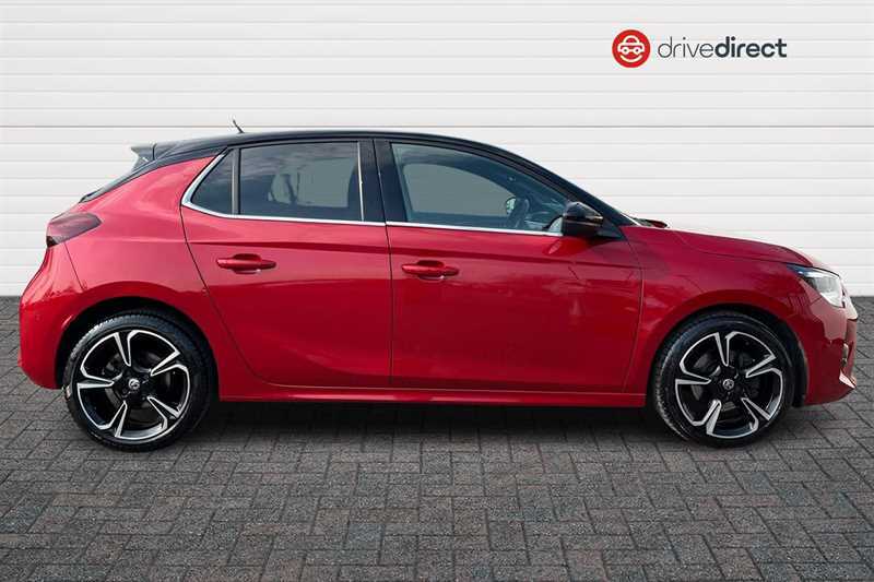 Vauxhall Corsa 1.2 Turbo Ultimate Hatchback Eur NG72XOH Red #2