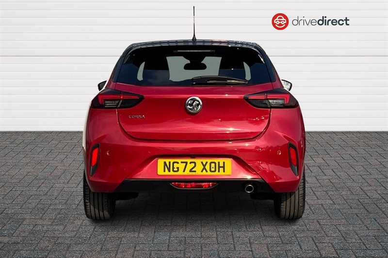 Vauxhall Corsa 1.2 Turbo Ultimate Hatchback Eur NG72XOH Red #4
