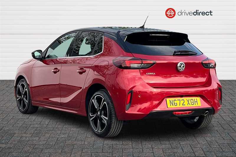 Vauxhall Corsa 1.2 Turbo Ultimate Hatchback Eur NG72XOH Red #5