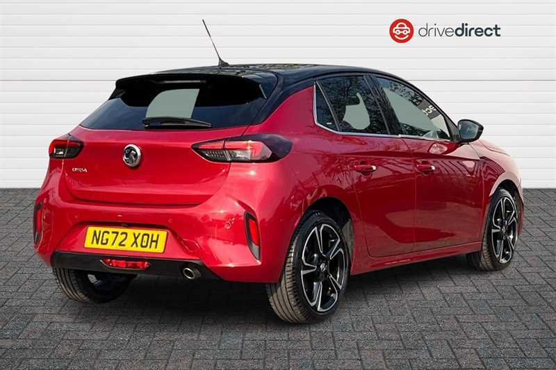 Vauxhall Corsa 1.2 Turbo Ultimate Hatchback Eur NG72XOH Red #3