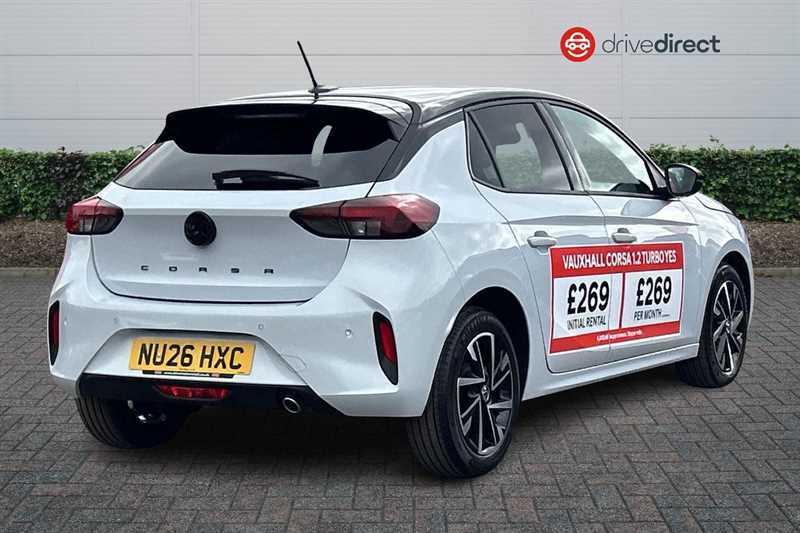 Vauxhall Corsa 1.2 Turbo Yes Hatchback Euro 6 NU26HXC White #3
