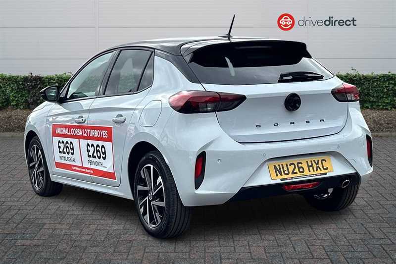 Vauxhall Corsa 1.2 Turbo Yes Hatchback Euro 6 NU26HXC White #5