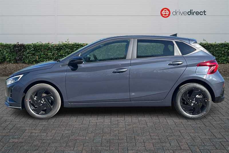 Hyundai I20 1.0 T-gdi Black Line Hatchback E YY26MUW Grey #6