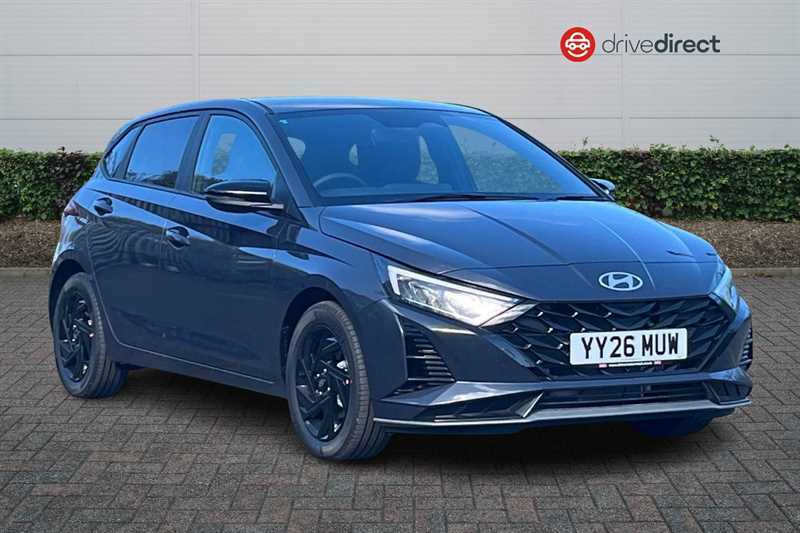 Hyundai I20 1.0 T-gdi Black Line Hatchback E Grey