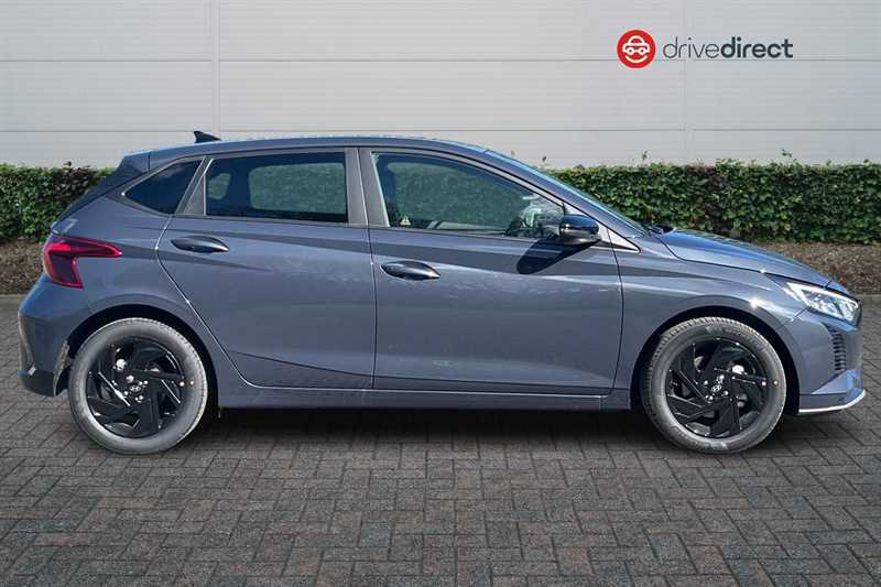 Hyundai I20 1.0 T-gdi Black Line Hatchback E YY26MUW Grey #2