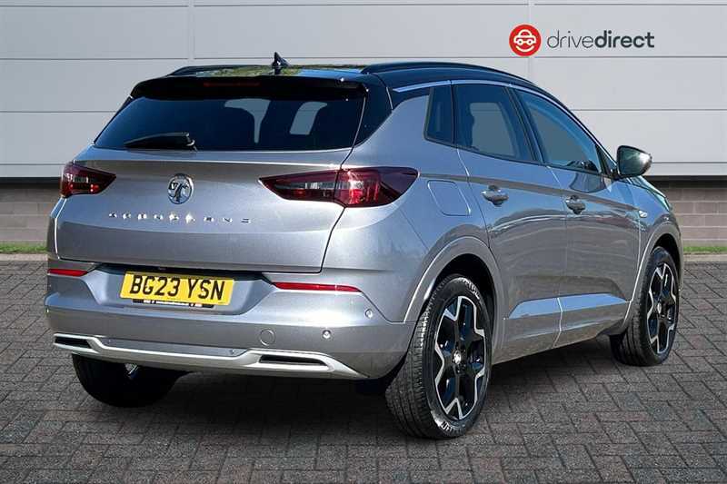 Vauxhall Grandland 1.5 Turbo D Elite Suv Euro 6 Ss BG23YSN Grey #3