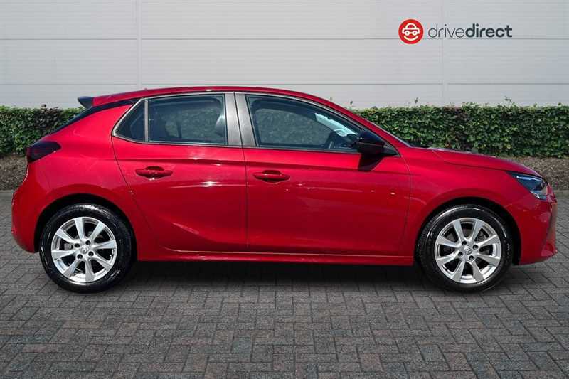 Vauxhall Corsa 1.2 Turbo Design Hatchback Euro HV23VOY Red #2