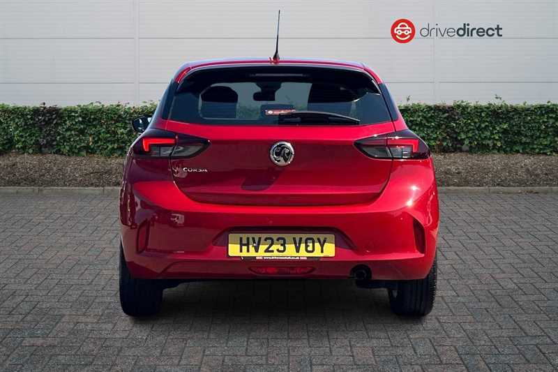Vauxhall Corsa 1.2 Turbo Design Hatchback Euro HV23VOY Red #4