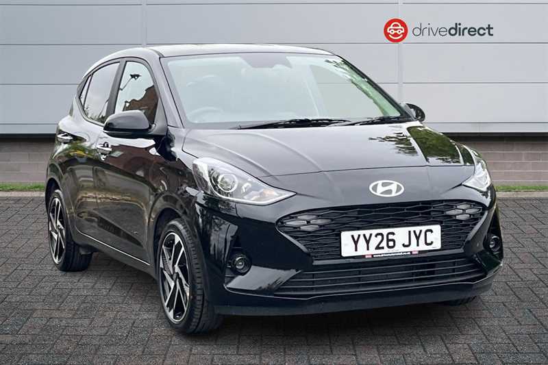 Hyundai I10 1.2 Premium Hatchback Euro 6 Ss Black