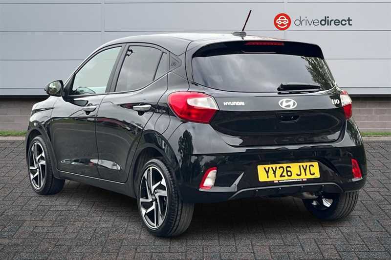 Hyundai I10 1.2 Premium Hatchback Euro 6 Ss YY26JYC Black #5