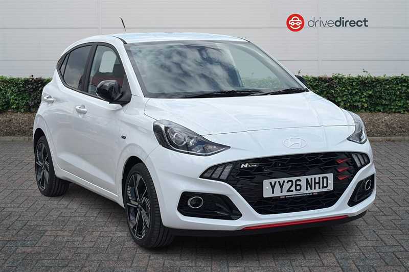 Hyundai I10 1.0 T-gdi N Line Hatchback Euro White