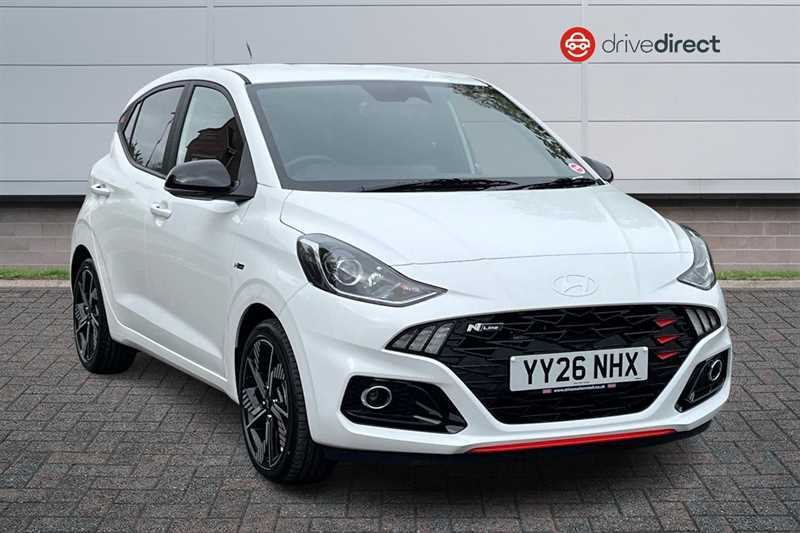 Hyundai I10 1.0 T-gdi N Line Hatchback Euro White