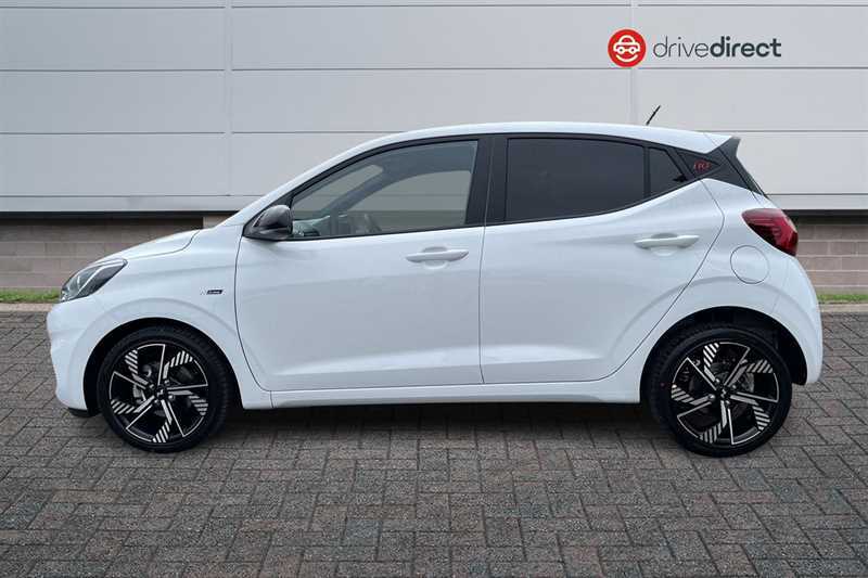 Hyundai I10 1.0 T-gdi N Line Hatchback Euro YY26NHX White #6