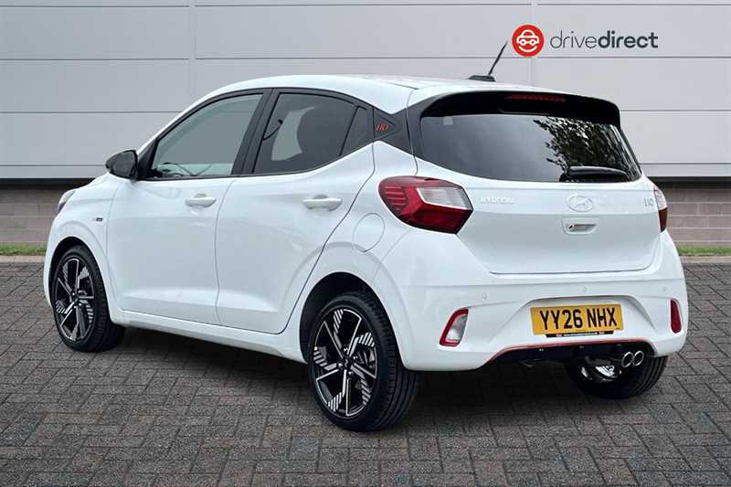 Hyundai I10 1.0 T-gdi N Line Hatchback Euro YY26NHX White #5