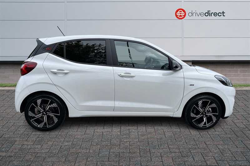 Hyundai I10 1.0 T-gdi N Line Hatchback Euro YY26NHX White #2