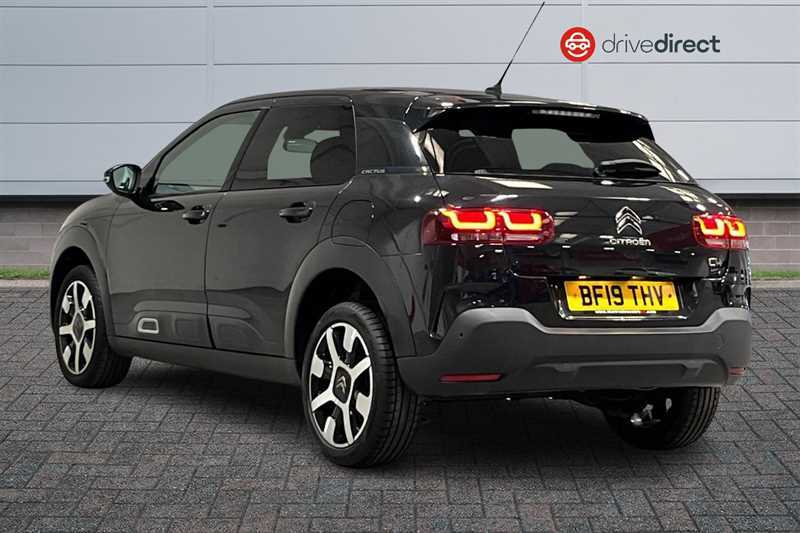 Citroen C4 Cactus 1.2 Puretech Gpf Flair Hatchback BF19THV Black #5