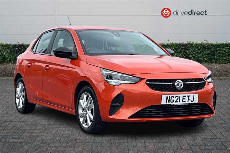 Vauxhall Corsa 1.2 Se Hatchback Euro 6 75 Ps Orange