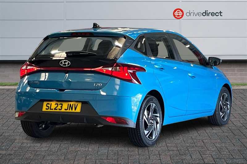 Hyundai I20 1.0 T-gdi Mhev Se Connect Hatchback Hyb SL23JNV Blue #3