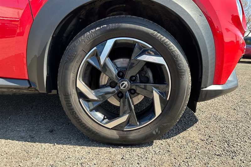 Nissan Juke 1.0 Dig-t N-connecta Suv Dct Euro SA72PNX Red #5