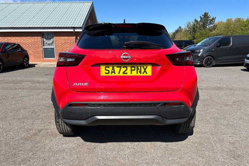 Nissan Juke 1.0 Dig-t N-connecta Suv Dct Euro SA72PNX Red #4