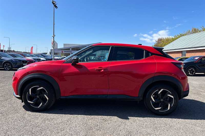 Nissan Juke 1.0 Dig-t N-connecta Suv Dct Euro SA72PNX Red #3
