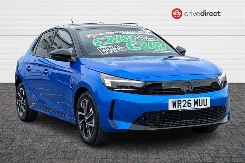 Vauxhall Corsa 1.2 Turbo Yes Hatchback Euro 6 Blue