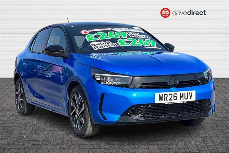 Vauxhall Corsa 1.2 Turbo Yes Hatchback Euro 6 Blue