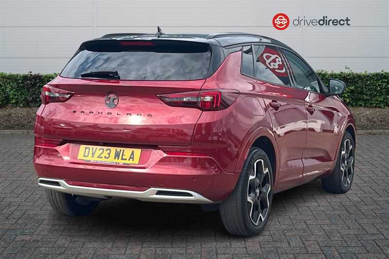 Vauxhall Grandland 1.5 Turbo D Ultimate Suv Euro 6 S DV23WLA Red #3