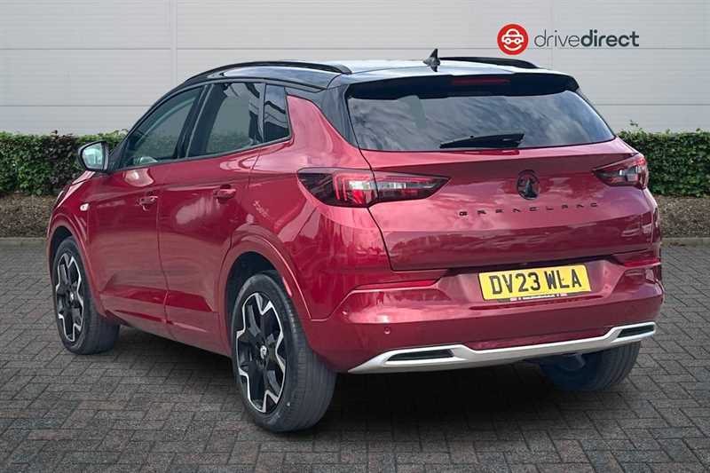 Vauxhall Grandland 1.5 Turbo D Ultimate Suv Euro 6 S DV23WLA Red #5