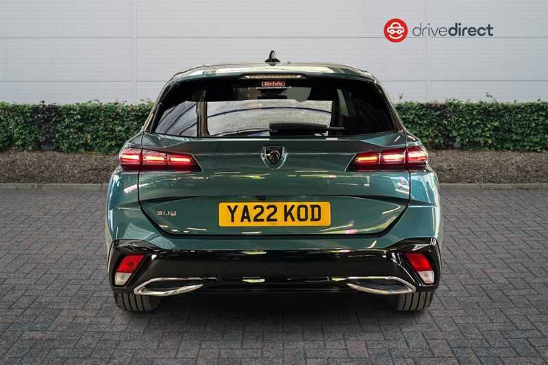 Peugeot 308 SW 1.2 Puretech Allure Premium Estate Eat YA22KOD Blue #4
