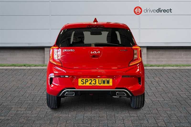 Kia Picanto 1.0 Dpi Gt-line Hatchback Euro 6 SP23UWW Red #4
