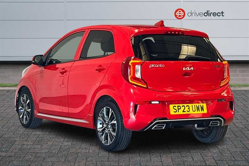 Kia Picanto 1.0 Dpi Gt-line Hatchback Euro 6 SP23UWW Red #5