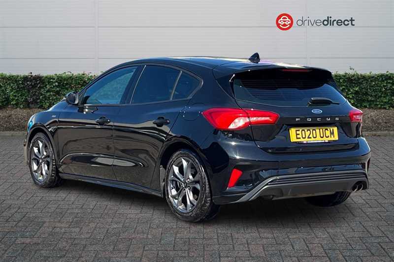 Ford Focus 1.0T Ecoboost St-line Hatchback EO20UCM Black #5