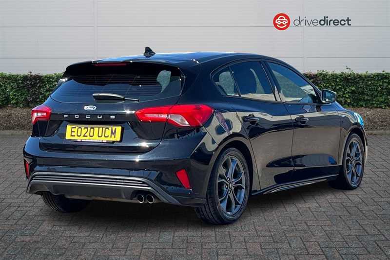 Ford Focus 1.0T Ecoboost St-line Hatchback EO20UCM Black #3