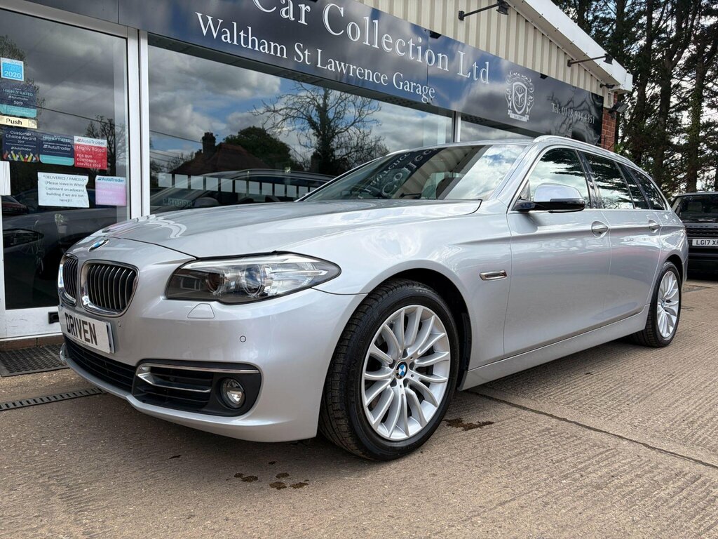BMW 5 Series 3.0 535I Luxury Touring Euro 6 Ss Silver #3