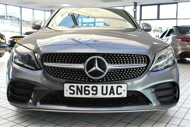 Mercedes-Benz C Class 2.0 C220d Amg Line Premium Saloon G-t SN69UAC Grey #5