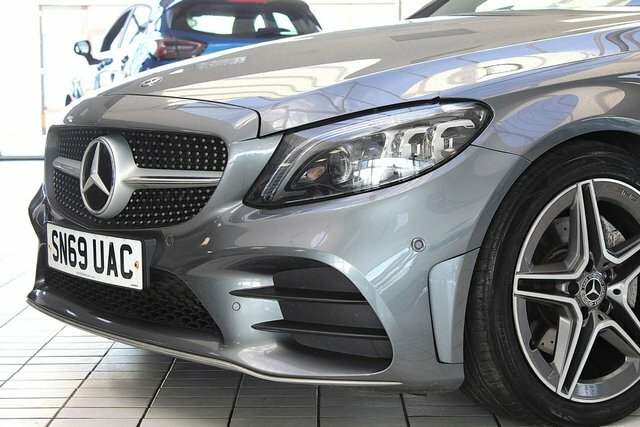 Mercedes-Benz C Class 2.0 C220d Amg Line Premium Saloon G-t SN69UAC Grey #3