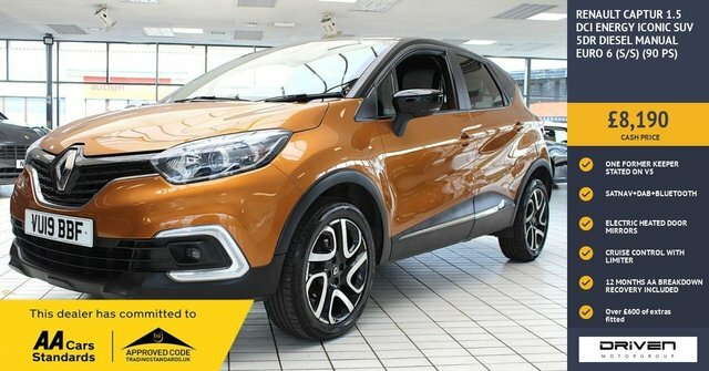 Renault Captur 1.5 Dci Energy Iconic Suv Euro 6 Orange