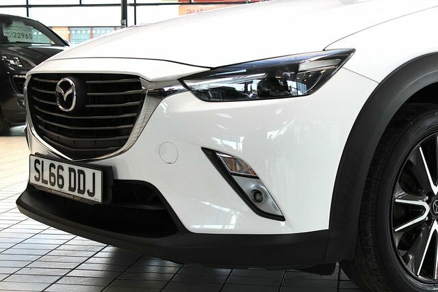 Mazda CX-3 2.0 Skyactiv-g Sport Nav Suv Eur SL66DDJ White #3
