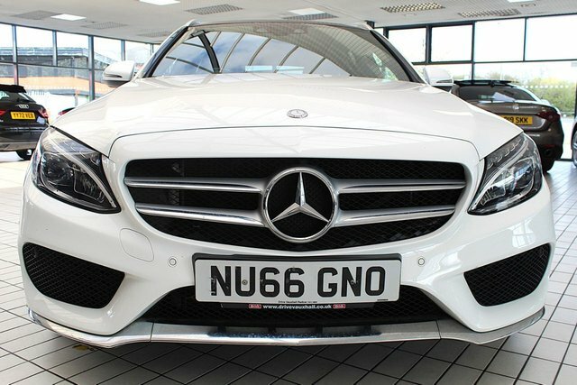 Mercedes-Benz C Class 2.1 C220d Amg Line Premium Estate G-t NU66GNO White #5
