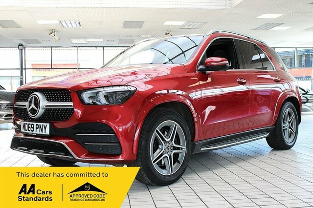 Mercedes-Benz GLE Class 2.0 Gle300d Amg Line Premium Plus Suv MD69PNY Red #2